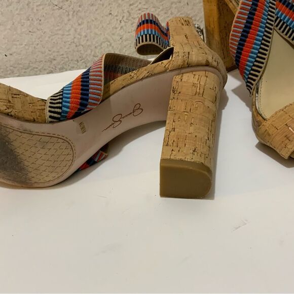 Jessica Simpson Pivero Platform Sandals Size 8.5/39 - Picture 7 of 9